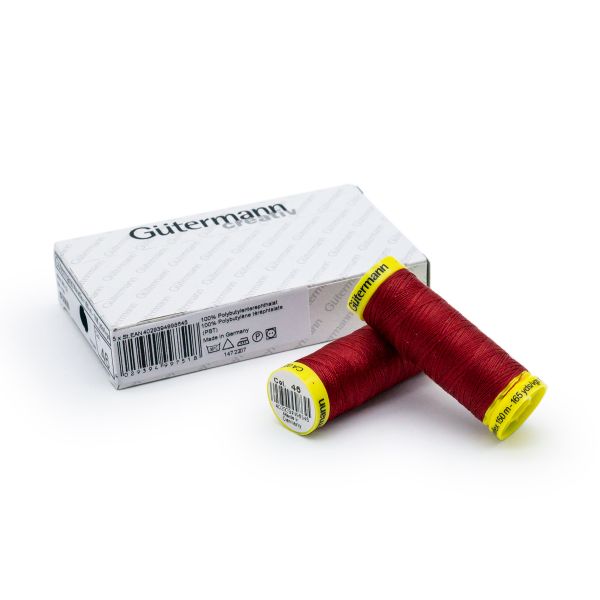 Нитки для трикотажа Gutermann Maraflex 120 (150 метров), 5 кат. | 046 бургундский
