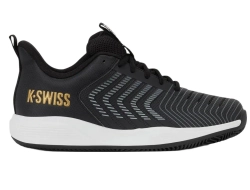 Мужские кроссовки теннисные K-Swiss Ultrashot Light Clay - moonless night/white/gold