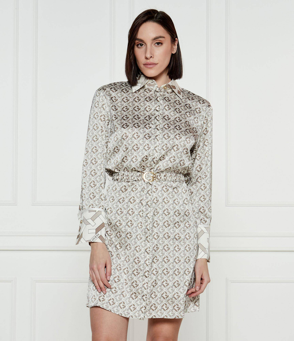 Платье VERONICA GUESS - экрю(W5RK40 WF1T2)