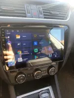 Магнитола для Skoda Octavia A7 2013-2020 - Parafar PF993LUX1RN2K на Android 13, Быстрая, QLED+2K, CarPlay, 4G SIM-слот