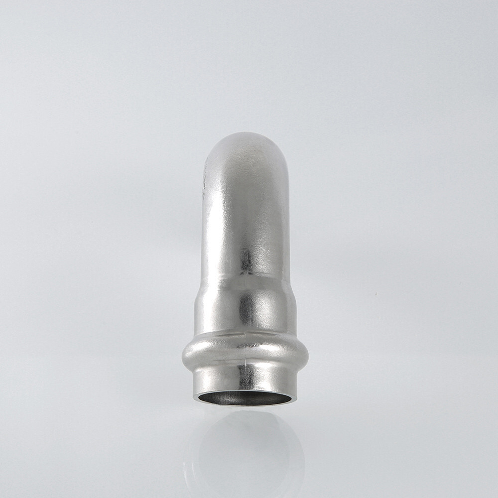 Пресс-угольник 90° однораструбный из нержавеющей стали AISI 304, VT.INOX-PRESS, VALTEC