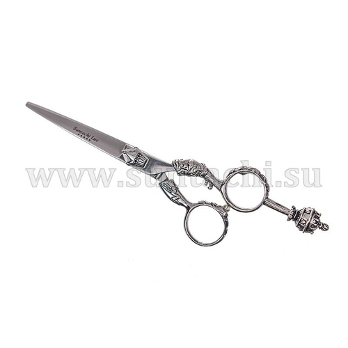 Suntachi Lux прямые ножницы SL5-55V Queen Elizabeth Silver ✅ Оригинал
