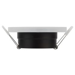 Светильник встраиваемый декоративный ЭРА DK90 WH/BK под лампу MR16 GU5.3 белый/черный | Декоративные встраиваемые светильники