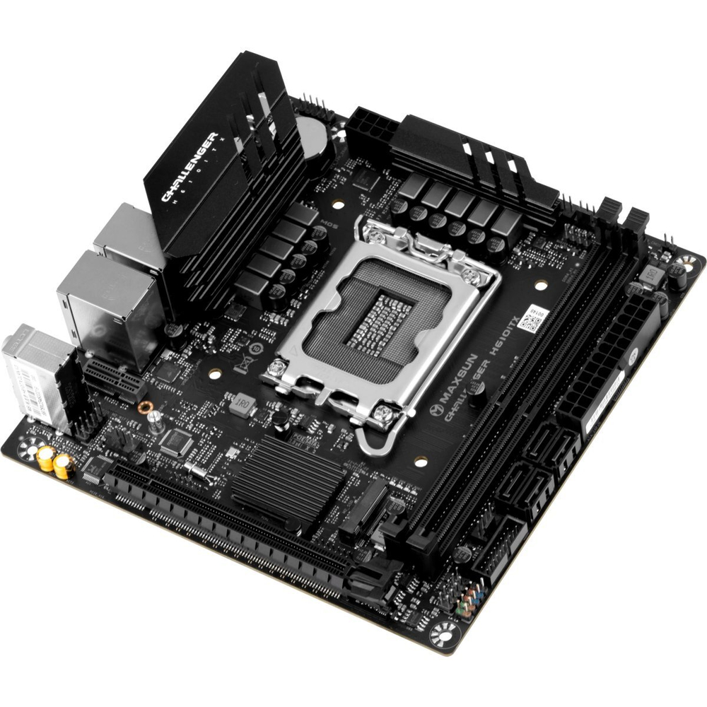Материнская плата MAXSUN MS-Challenger H610ITX 2Lan V3, LGA1700, DDR4, mITX