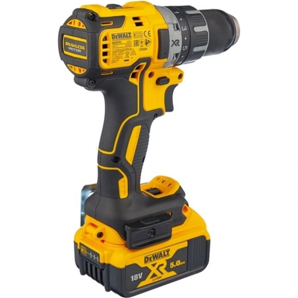 Дрель-шуруповерт аккумуляторная DeWalt DCD791P2
