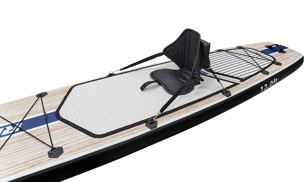 Надувная доска для SUP серфинга 12.0ft Riviera Дерево (2023)