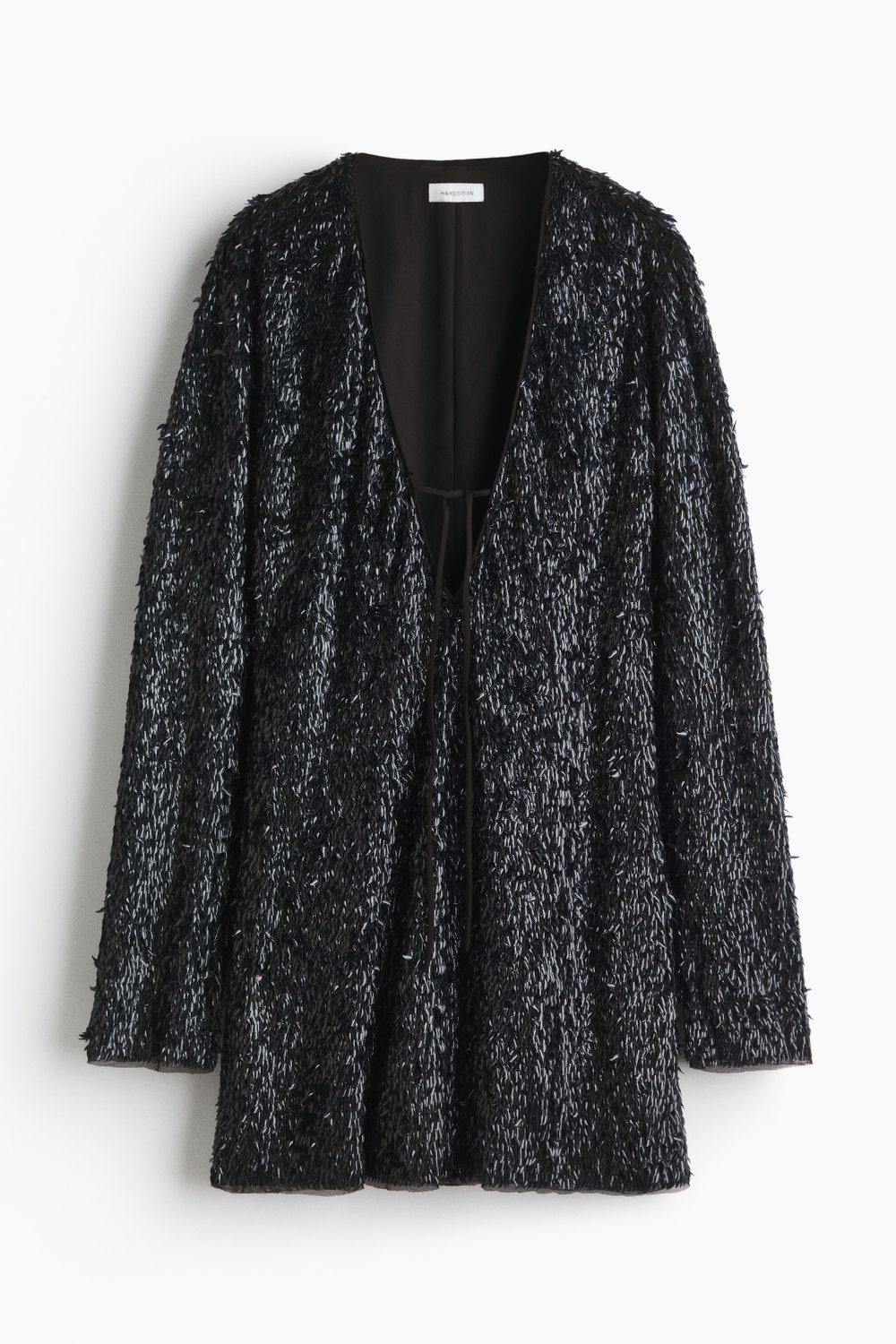 Платье из сетки с пайетками - H&M