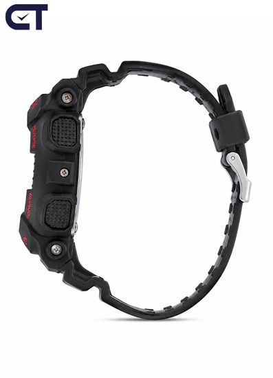 CASIO GA-140-1A4DR G-SHOCK мужские наручные часы — спортивная аналогово-цифровая G-SHOCK с ретро-аудио эстетикой