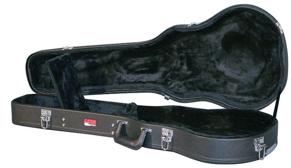 GATOR GWE-LPS-BLK - деревянный кейс для Лес Пол гитары , класс 'эконом',