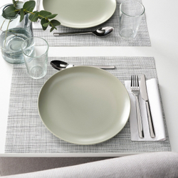 IKEA FÄRGKLAR  (ИКЕА ФÄРГКЛАР)  -  Тарелка, матовый зеленый, 26 см