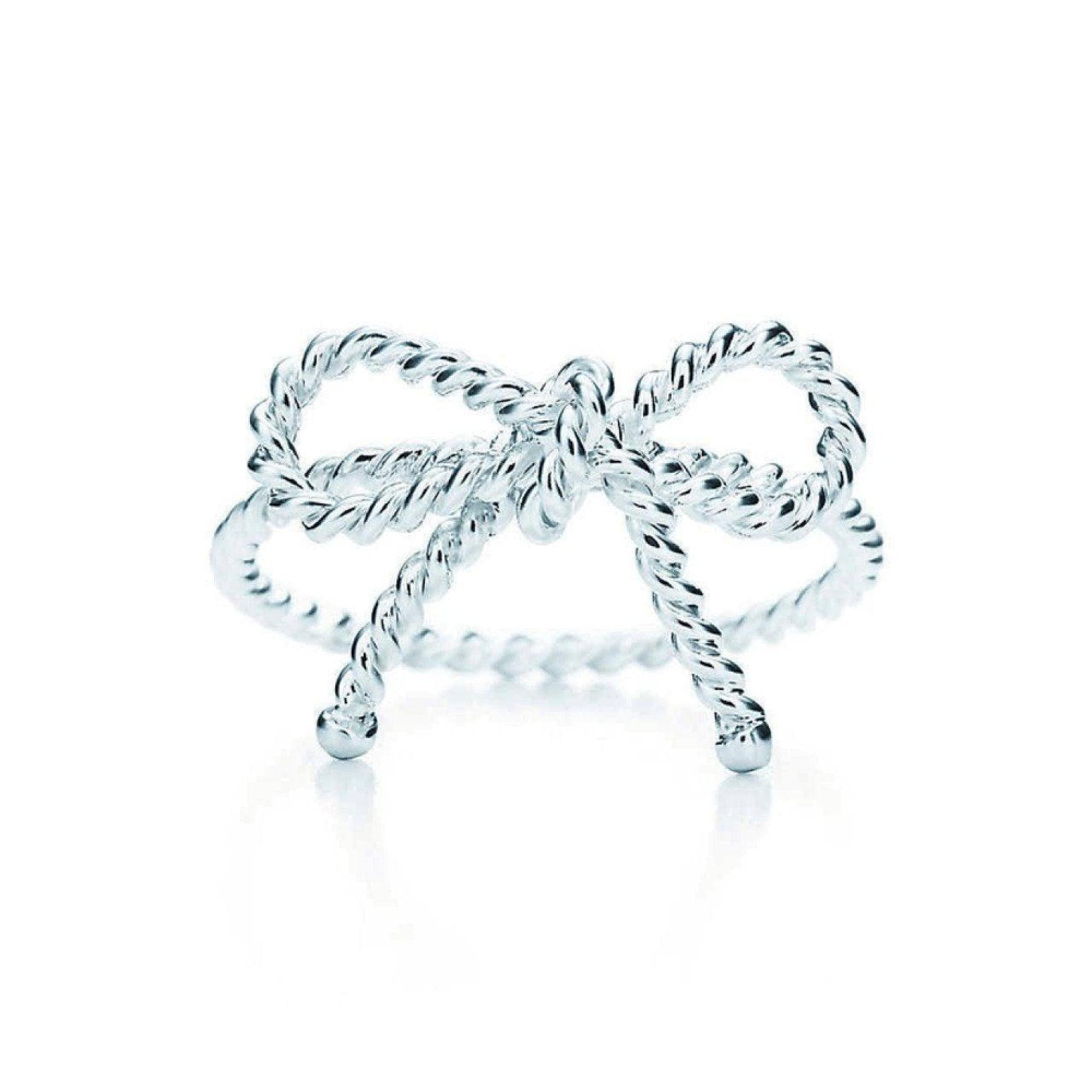 Кольцо из серебра 925, Tiffany 🌿 Twist - В наличии