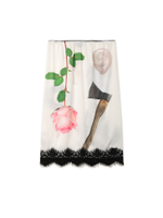 Юбка Collage Lace Print Satin Lace