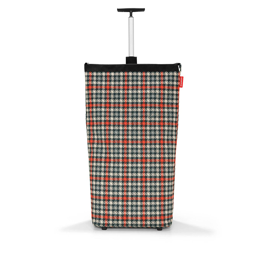Сумка-тележка trolley m glencheck red