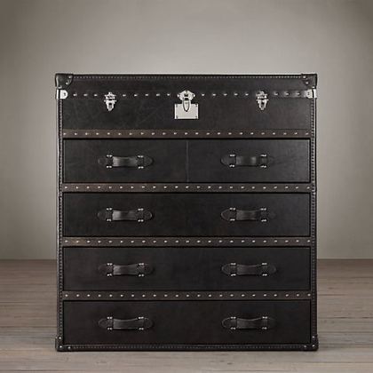 Комод Restoration Hardware Ампель черный