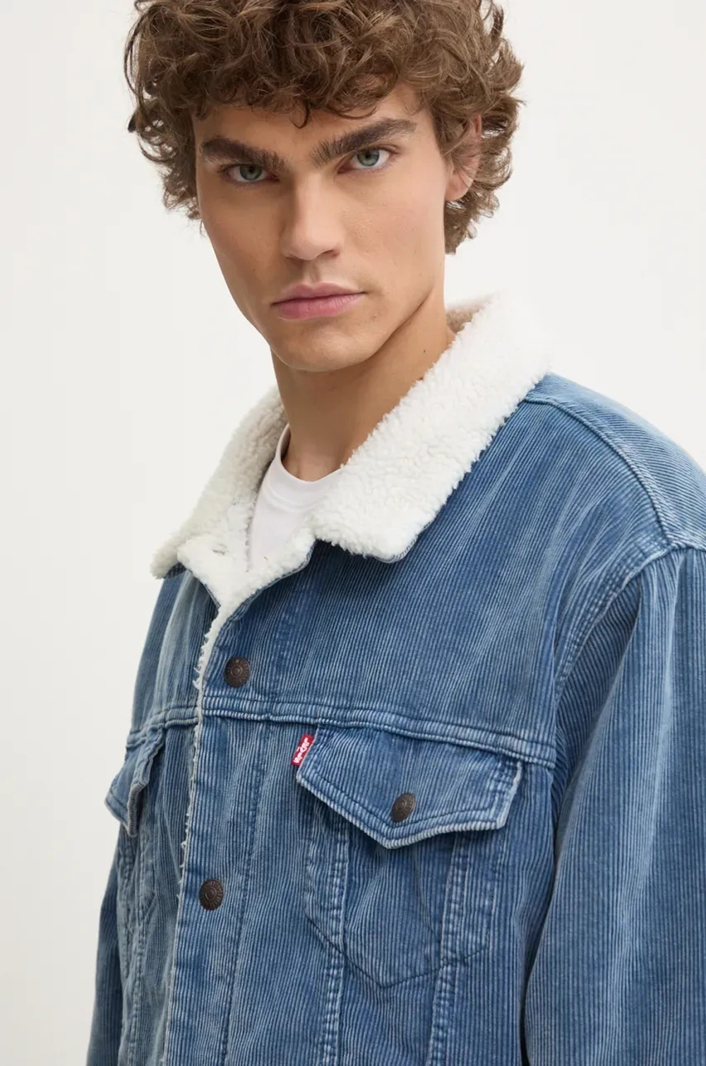 Куртка утепленная мужская LEVI'S RELAXED FIT SHERPA TRKR
