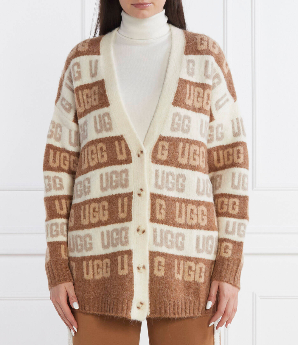 Кардиган GRAPHIC LOGO UGG - коричневый(1149470)