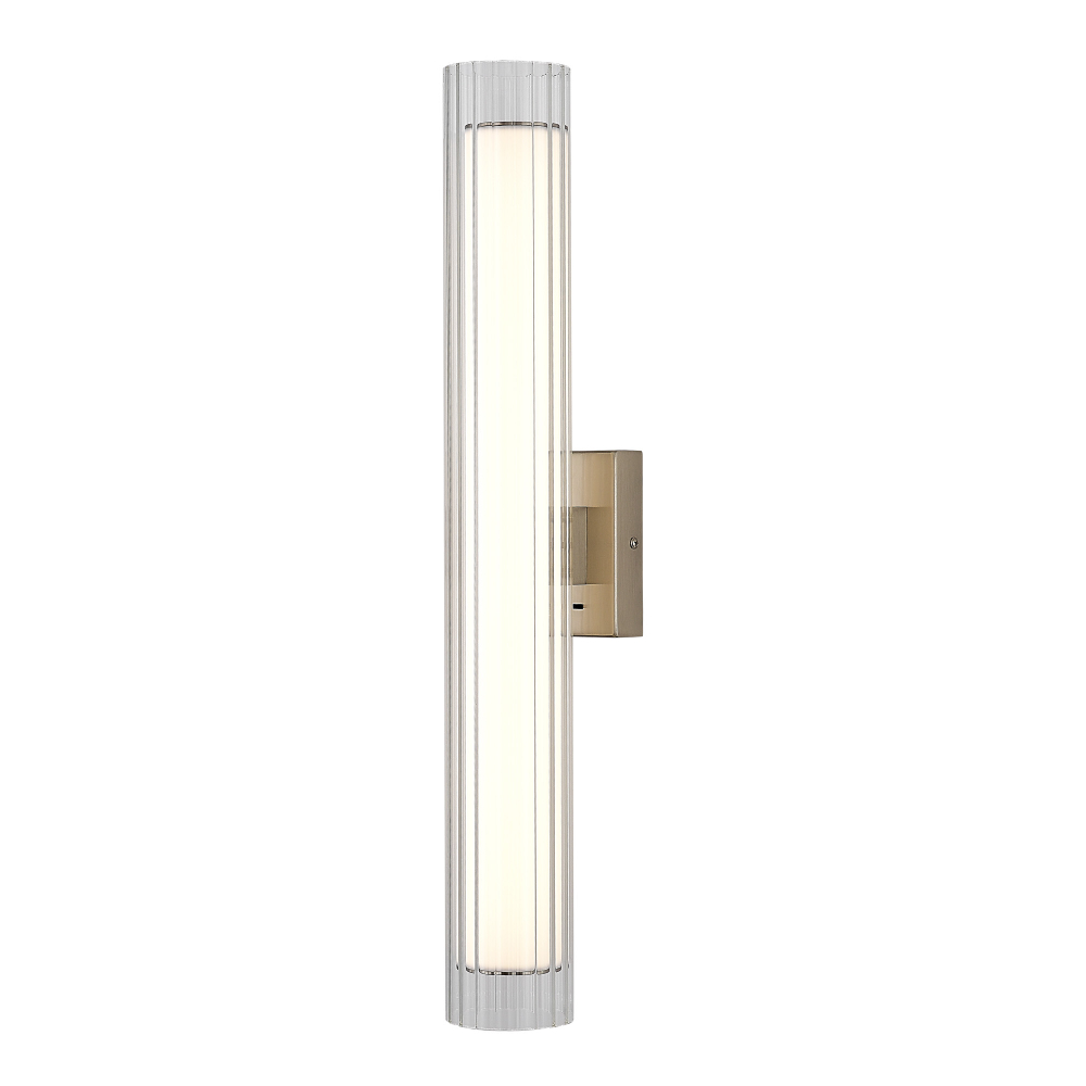 Светильник настенный, Никель/Белый-прозрачный, ENFYS, LED 13W, 3000K/4000K/6000K