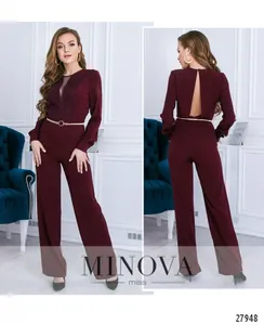 Комбинезон 4001-бургунди Minova