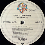 Emmylou Harris ‎– Last Date (Скандинавия 1982г.) Т