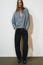 РУБАШКА В ПОЛОСКУ ZW COLLECTION — ZARA
