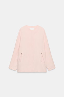 ZARA БОМБЕР, ПАСТЕЛЬНО-РОЗОВЫЙ