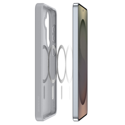 Чехол серого цвета с MagSafe для Samsung Galaxy S26, серия Yind Series от Dux Ducis