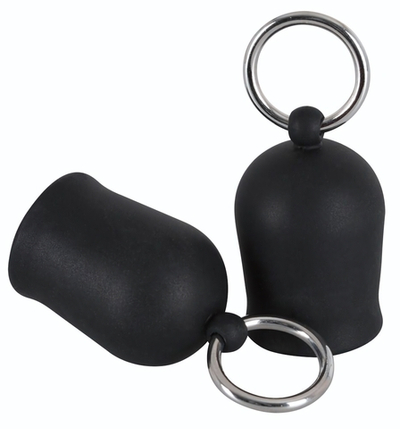 Помпы для сосков Black Velvets Nipple Suckers (Цвет: черный)