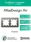 Рамка пластиковая на 2 поста Systeme Electric AtlasDesign Air Сталь ATN220902