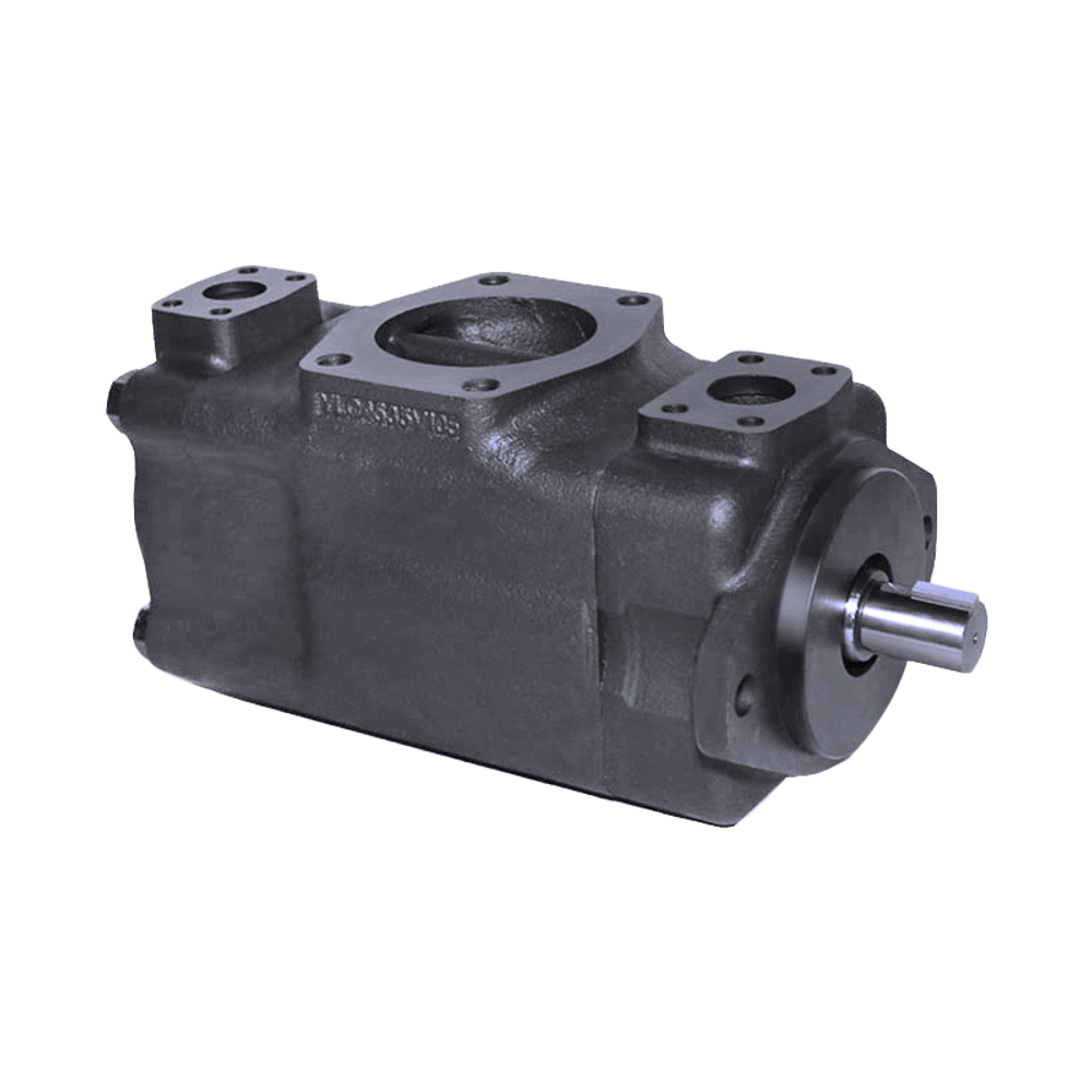 4535V57A25-11** - Пластинчатый нерегулируемый двухпоточный насос серии 4535V с рабочим объемом 183+81см3