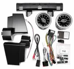 Магнитола для Land Rover Freelander 2 2007-2014 (низкая комплектация) - Kuberg монитор 12.3" в стиле Audi на Android 13, Быстрая, CarPlay, 4G SIM-слот