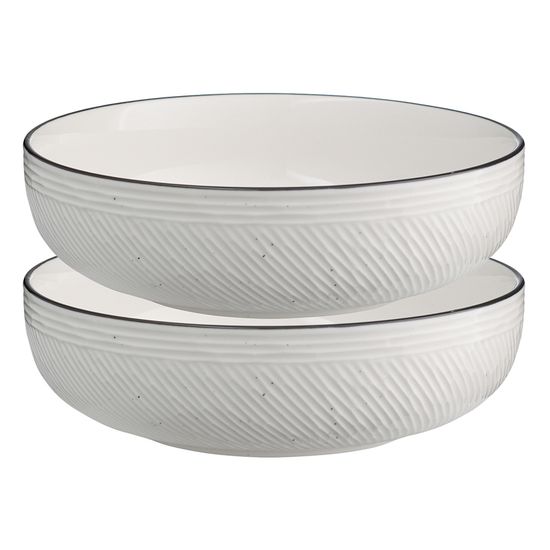 Набор глубоких тарелок contour, 800 мл, 2 шт.