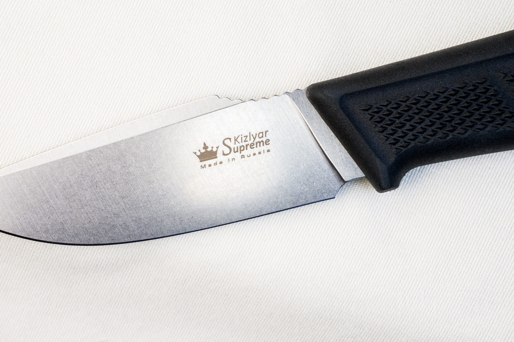 Туристический нож Baikal M AUS-10Co (Cryo) StoneWash Kraton