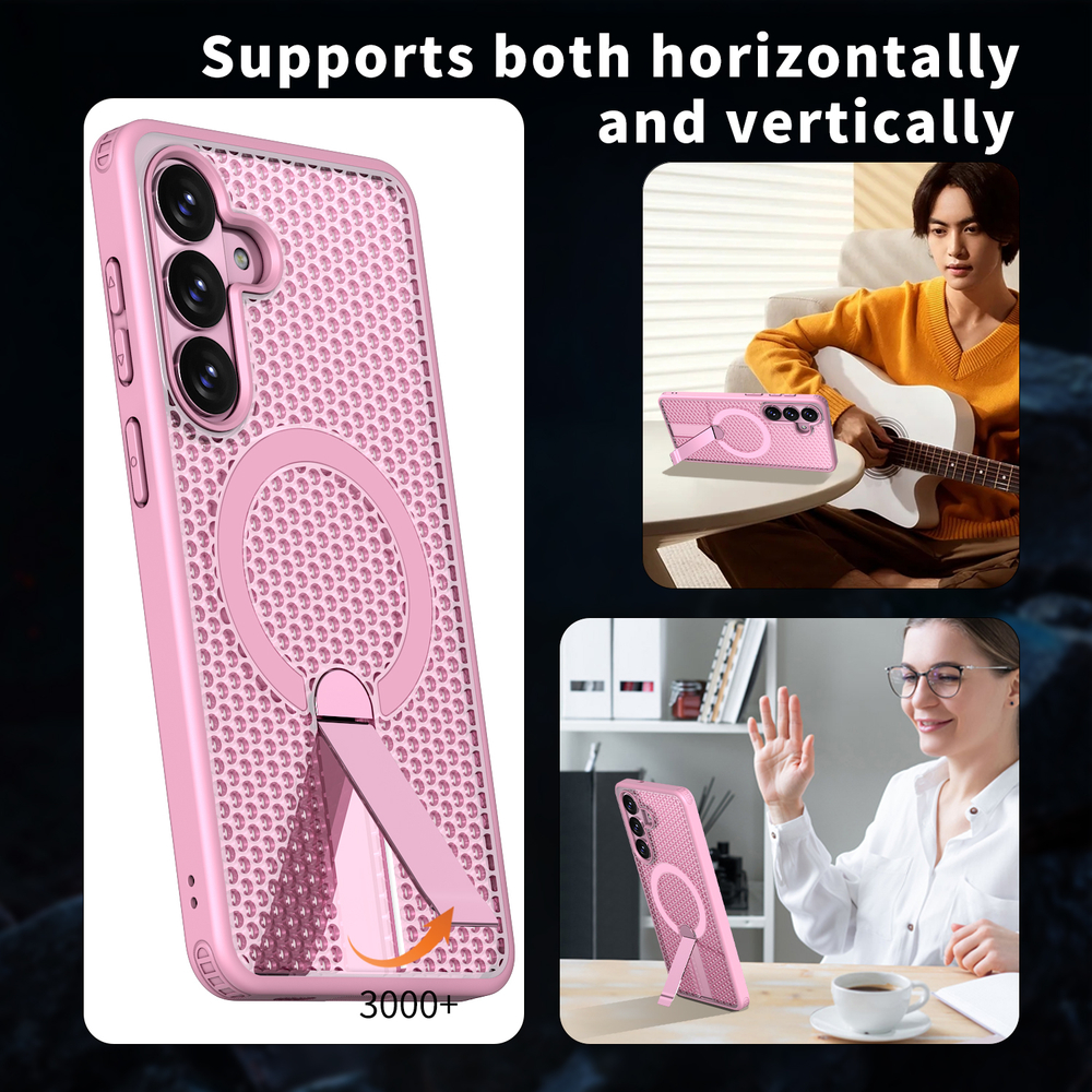 Прозрачный чехол Mesh Pro Magnetic Case для Samsung Galaxy S26+