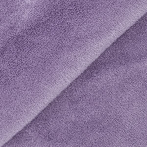 Плюш (ткань) Peppy PEV 273 г/м², 152 см / рул. 5 метров, 33 т.сиреневый/dark lilac