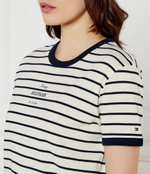 Футболка Tommy Hilfiger - экрю(WW0WW44586)