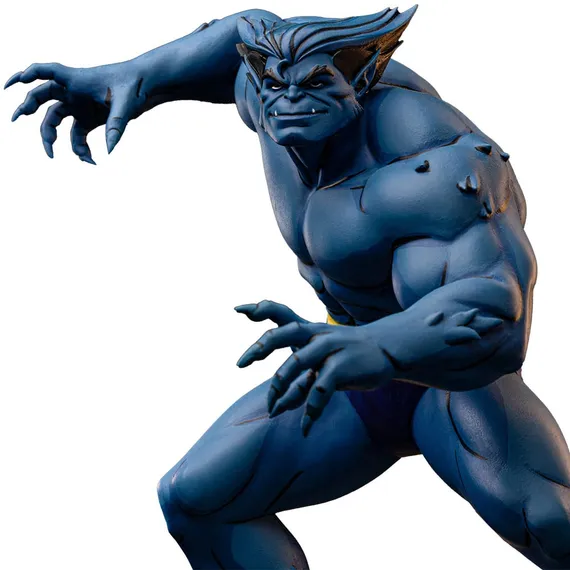 Статуэтка Айрон Студиос Зверь (Люди Икс), 1/10/ Iron Studios X-Men - Beast Statue Art Scale 1/10