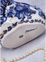 Конфетница Лебедь Гжель