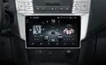 Магнитола для Toyota Harrier XU30 2003-2013, Lexus RX 2003-2009 (монохром, рамка вниз) - FarCar S280 монитор 9.5" IPS на Android 13, CarPlay