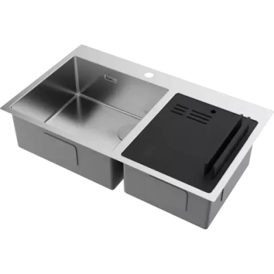 Кухонная мойка Omoikiri Akisame 86-2-Side-IN