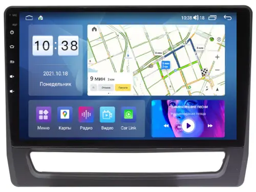 Магнитола для Mitsubishi ASX 2020+ (штатный 8" экран) - Parafar PF027UHD на Android 13, Быстрая, QLED, CarPlay, 4G SIM-слот