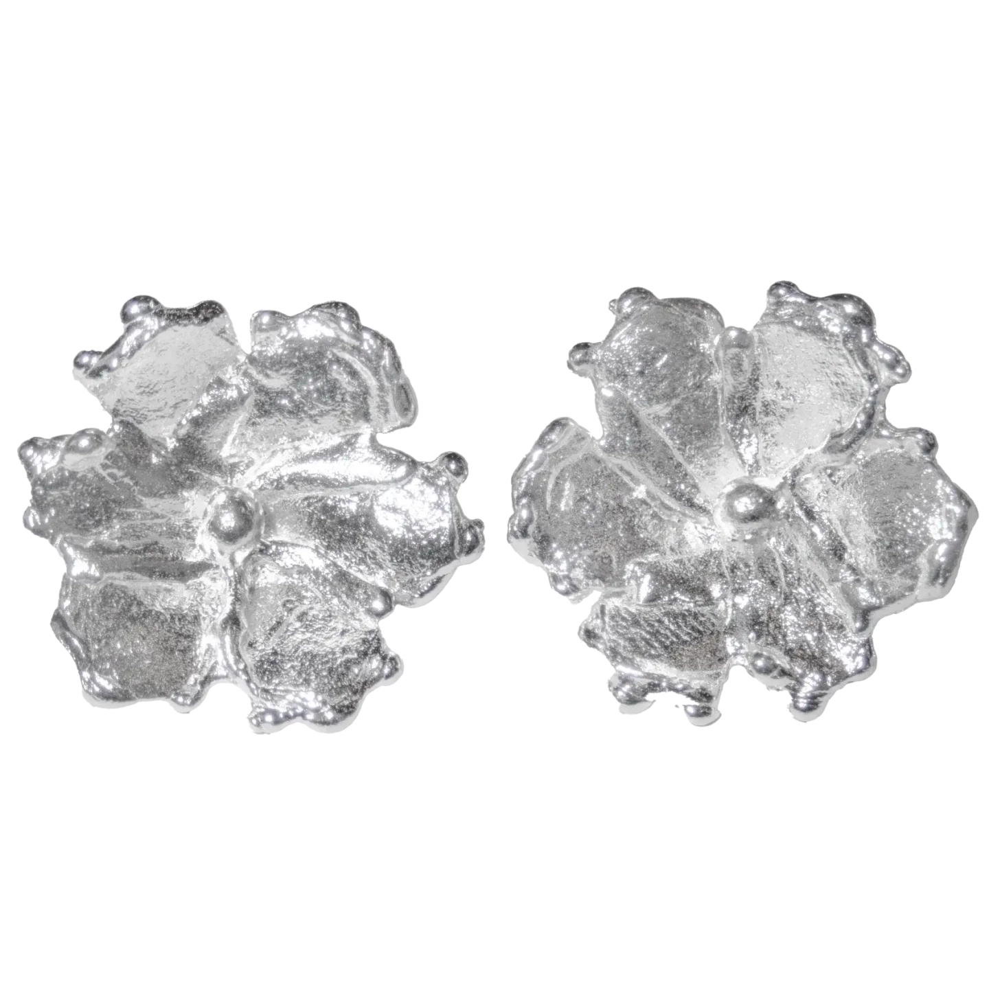 Серьги Earrings Flower big