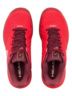 Детские теннисные кроссовки Head Revolt Pro 5.0 Clay - red/dark red
