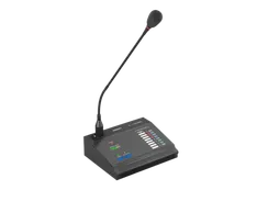 CVGAUDIO MCP-8 - удаленная настольная микрофонная консоль на 8 зон с возможностью выбора зоны вещания