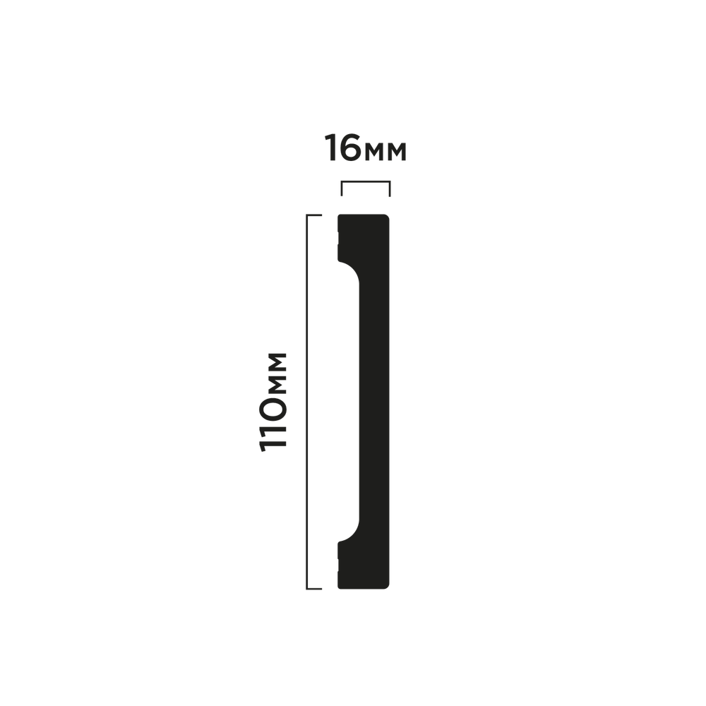 Плинтус B110V1