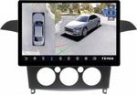 Магнитола для Ford S-Max, Galaxy 2 2006-2015 (кондиционер) - Teyes CC3-2K-360 монитор 13" 2K QLED на Android 10, Быстрая, CarPlay, 4G SIM-слот, 4 камеры в комплекте