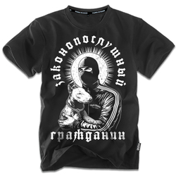 Футболка Vigrid Division "Законопослушный гражданин" Черный