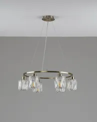 Подвесная люстра Prismique V11684-6P Moderli