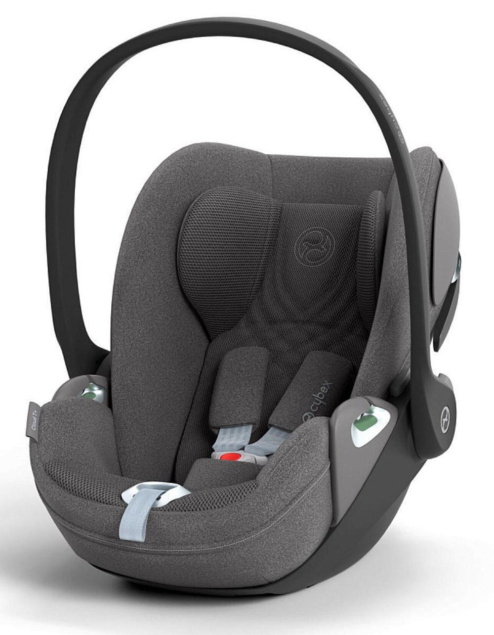 Коляска 3 в 1 Cybex Priam IV Chrome Brown complete и автокресло Cloud T i-Size Mirage Grey Plus Leaf Green