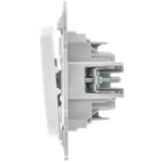 FLITE Выключатель 2-клавишный с индикацией 10А ВС12-1-1-ФлБ белый IEK