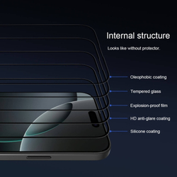Защитное стекло Nillkin 3D CP+ MAX для iPhone 16 Pro